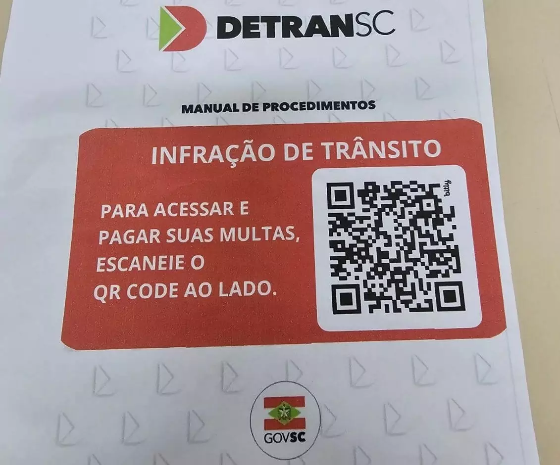 Golpistas distribuem falsas multas em Criciúma usando nome do Detran/SC