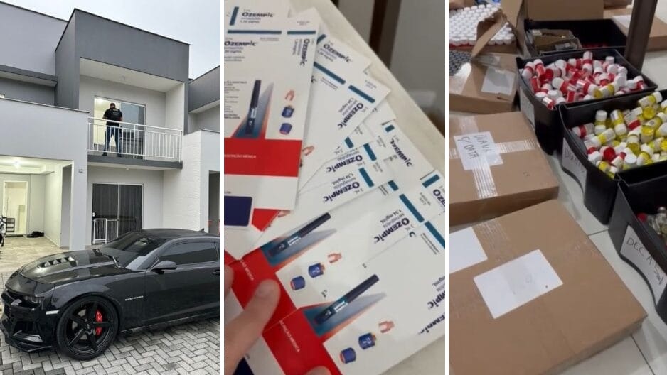 Quadrilha vende Ozempic adulterado, engana vítimas e leva pacientes ao hospital em SC