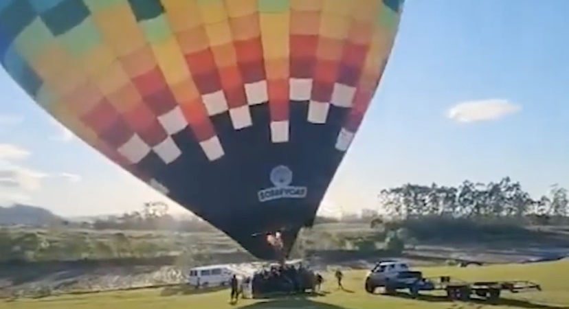 Empresa responsável por balão que caiu em SC diz que normas foram cumpridas