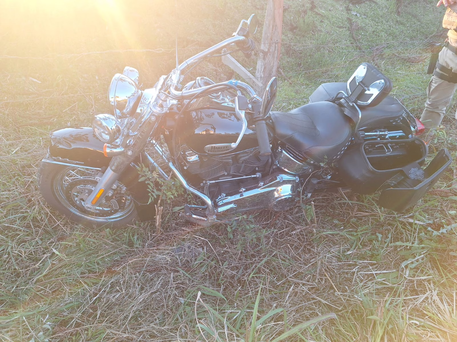 Motociclista de 70 anos morre após queda em rodovia de SC