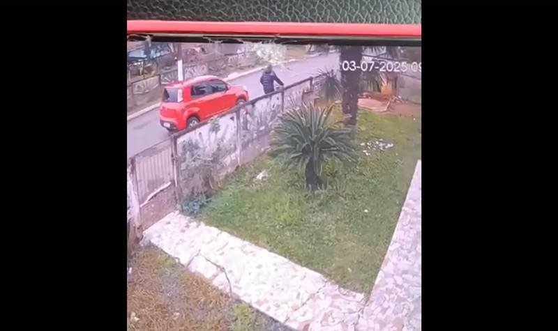 Mulher é atropelada por ex-companheiro em Três Barras; suspeito é preso no Paraná