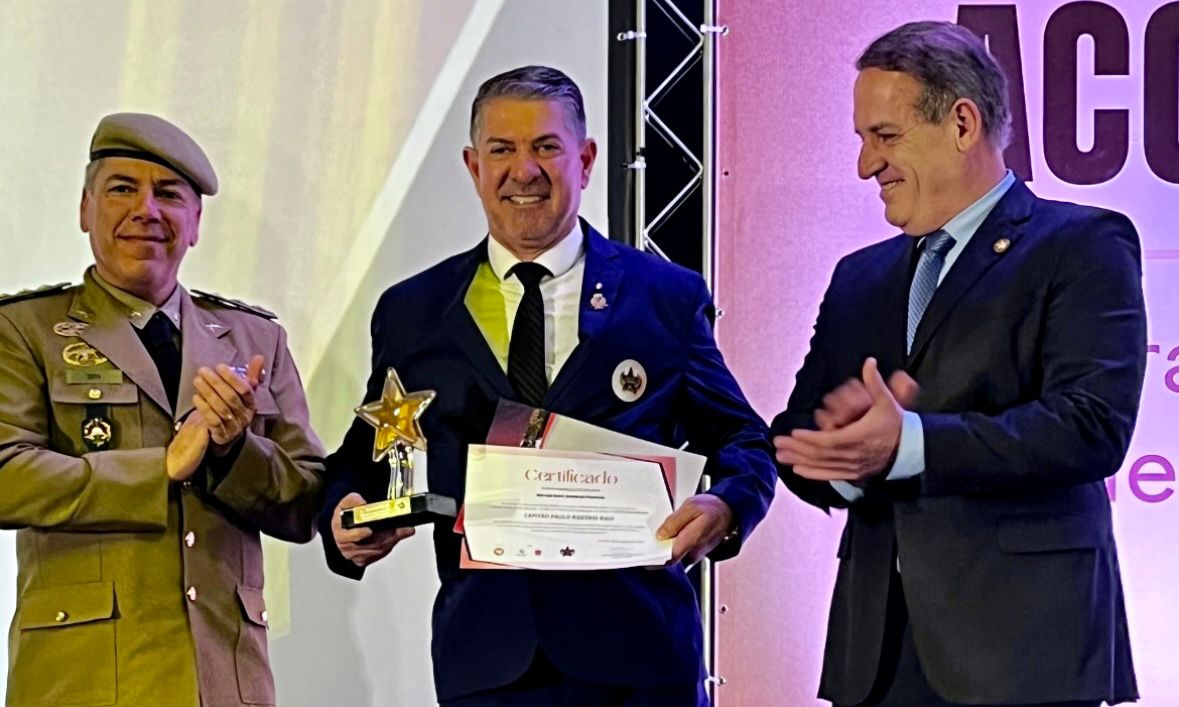Secretário de Joinville é homenageado como personalidade destaque na área de Segurança Pública em Santa Catarina