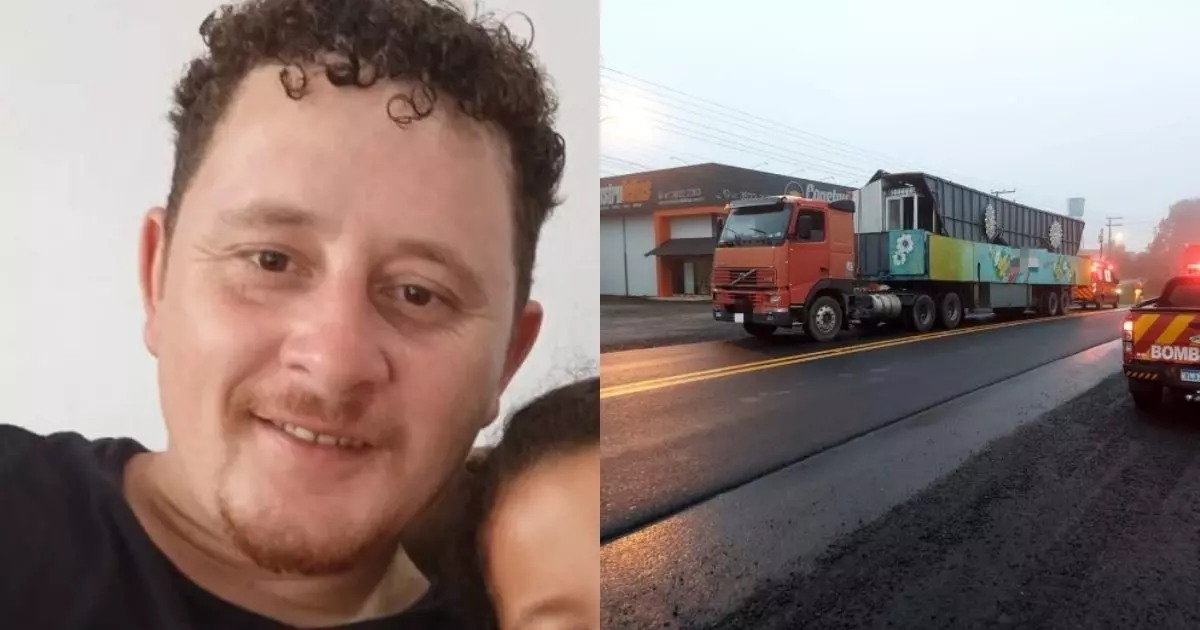 Motociclista morre em grave acidente com caminhão na BR-280