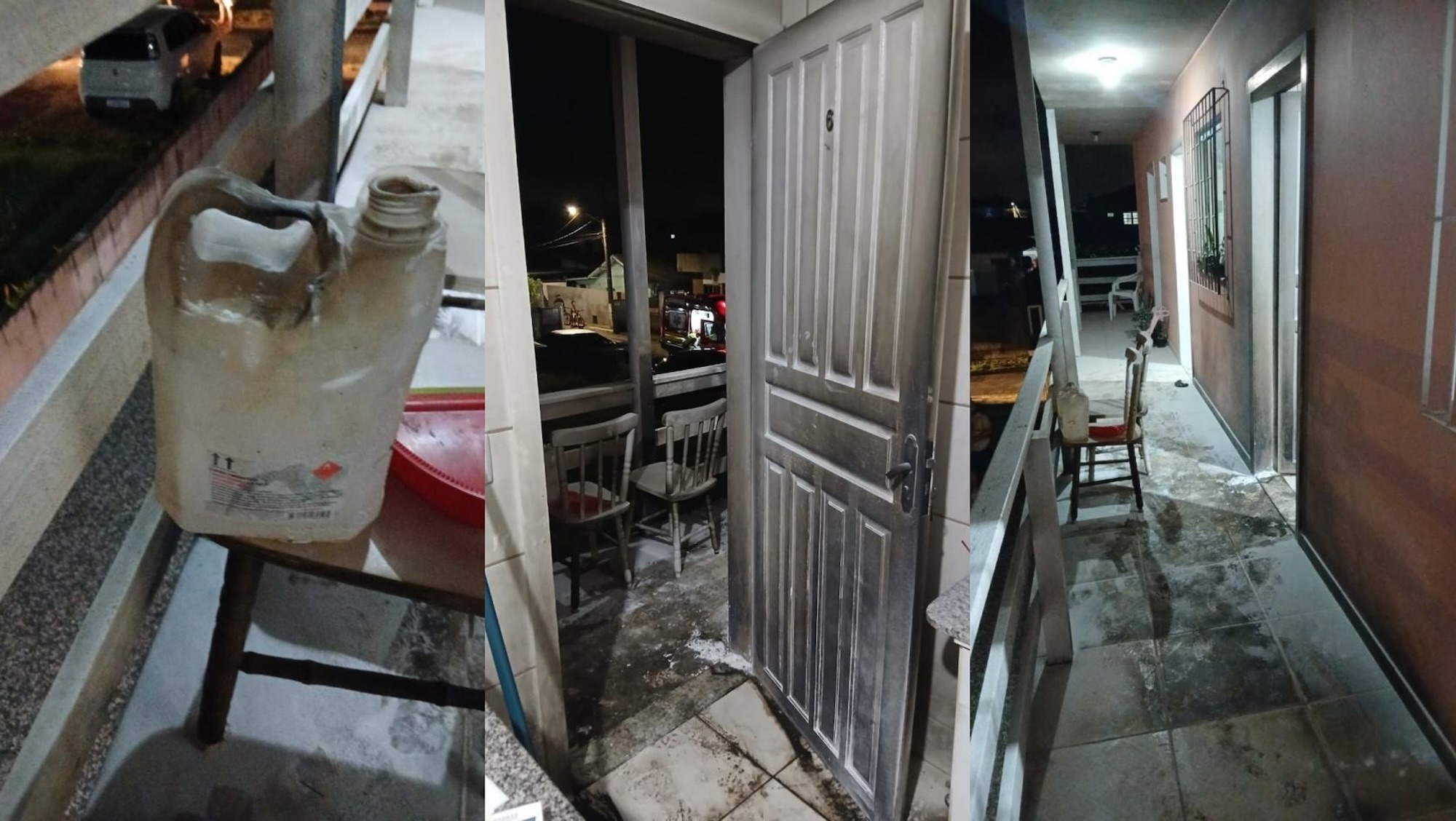 Homem ateia fogo em kitnet e quase provoca tragédia em Florianópolis