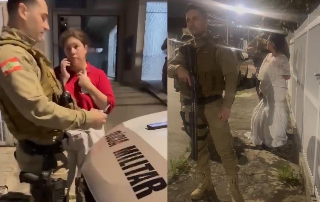 “Mãe de santo” chama vizinhos de criminosos e acusa PMSC de “racismo religioso” em ocorrência