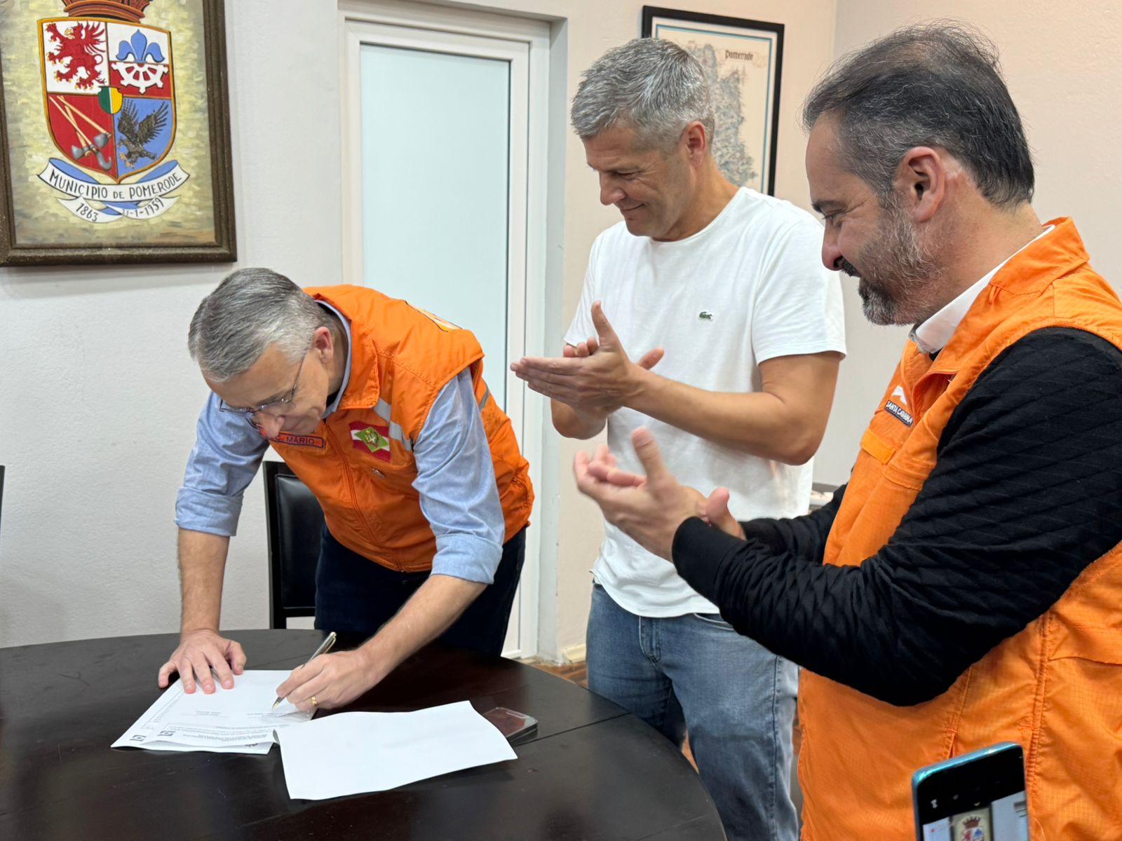 Proteção e Defesa Civil anuncia R$ 6 milhões para desassoreamento do Rio Testo em Pomerode