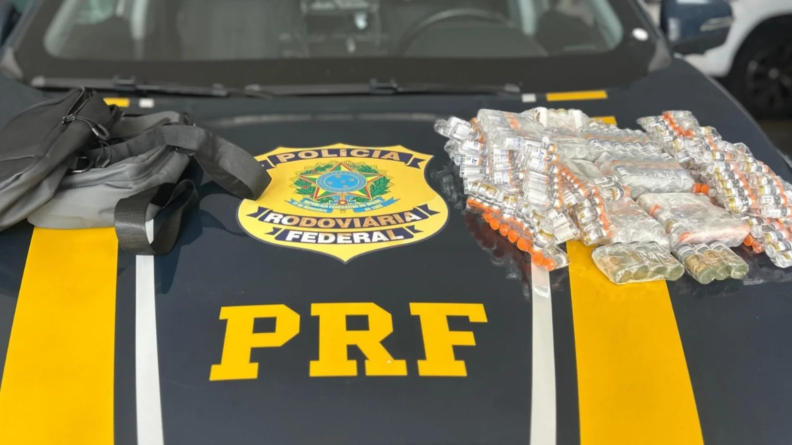 Remédios ilegais avaliados em mais de R$ 1 milhão são apreendidos na BR-101; Veja onde em SC.