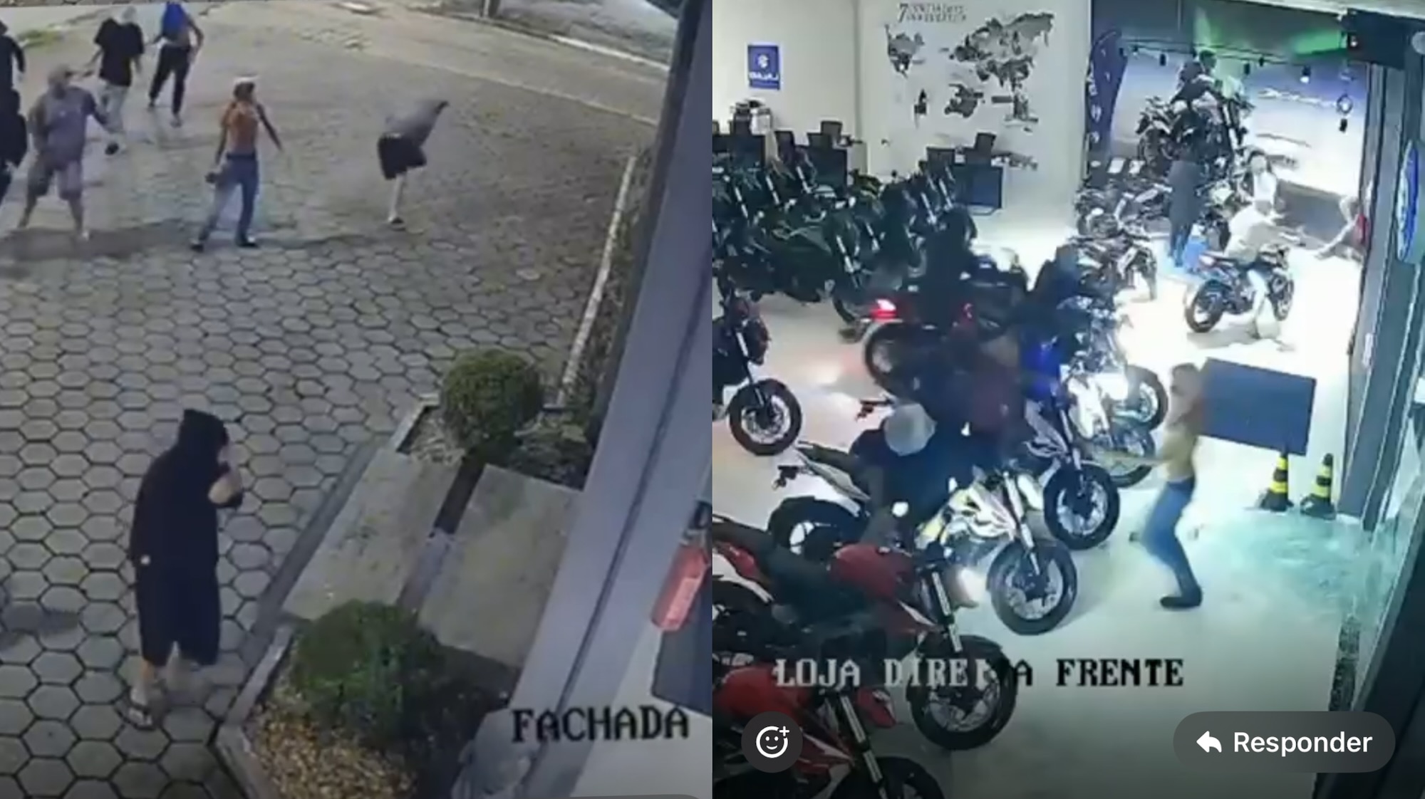 PMSC dá rápida resposta após arrastão em loja de motos na Praia Brava, em Itajaí