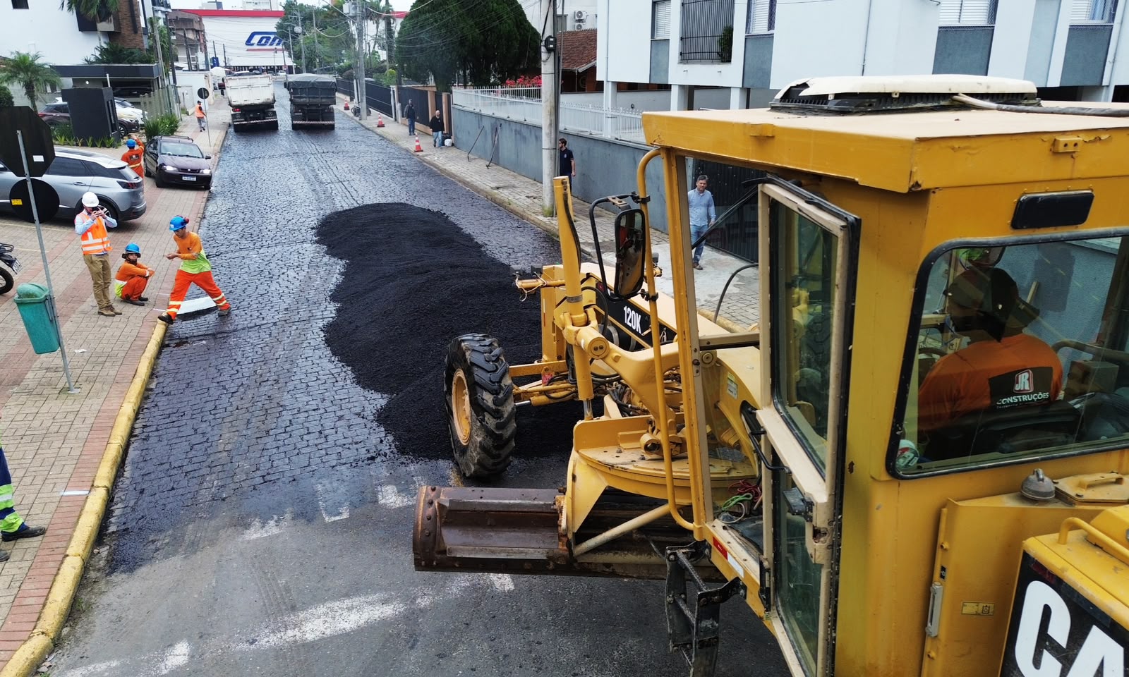 Prefeitura inicia obras de requalificação asfáltica das ruas de acesso ao Hospital Infantil de Joinville