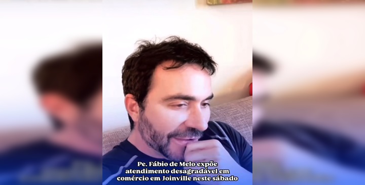 VÍDEO : Padre Fábio de Melo relata constrangimento em cafeteria de Joinville