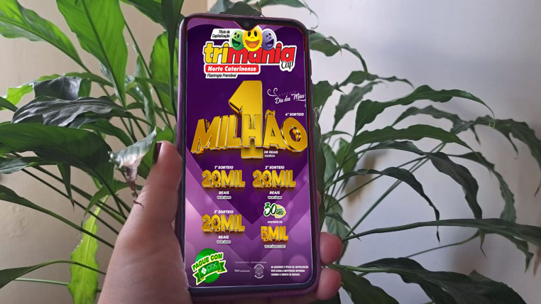 Joinvilense divide prêmio de UM MILHÃO DE REAIS na Trimania do dia das Mães