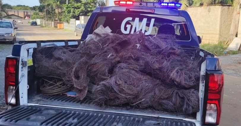 Mais de 2 toneladas de fios de cobre são recolhidas em ação policial em Joinville
