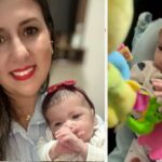 Bebê de Joinville com síndrome rara encanta família: “Ela sorri com a alma”, diz mãe