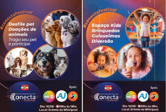 Festival Conecta SC Reúne Cultura, Esporte, Gastronomia e Representantes de Todo o Estado em Evento Gratuito para Toda a Família