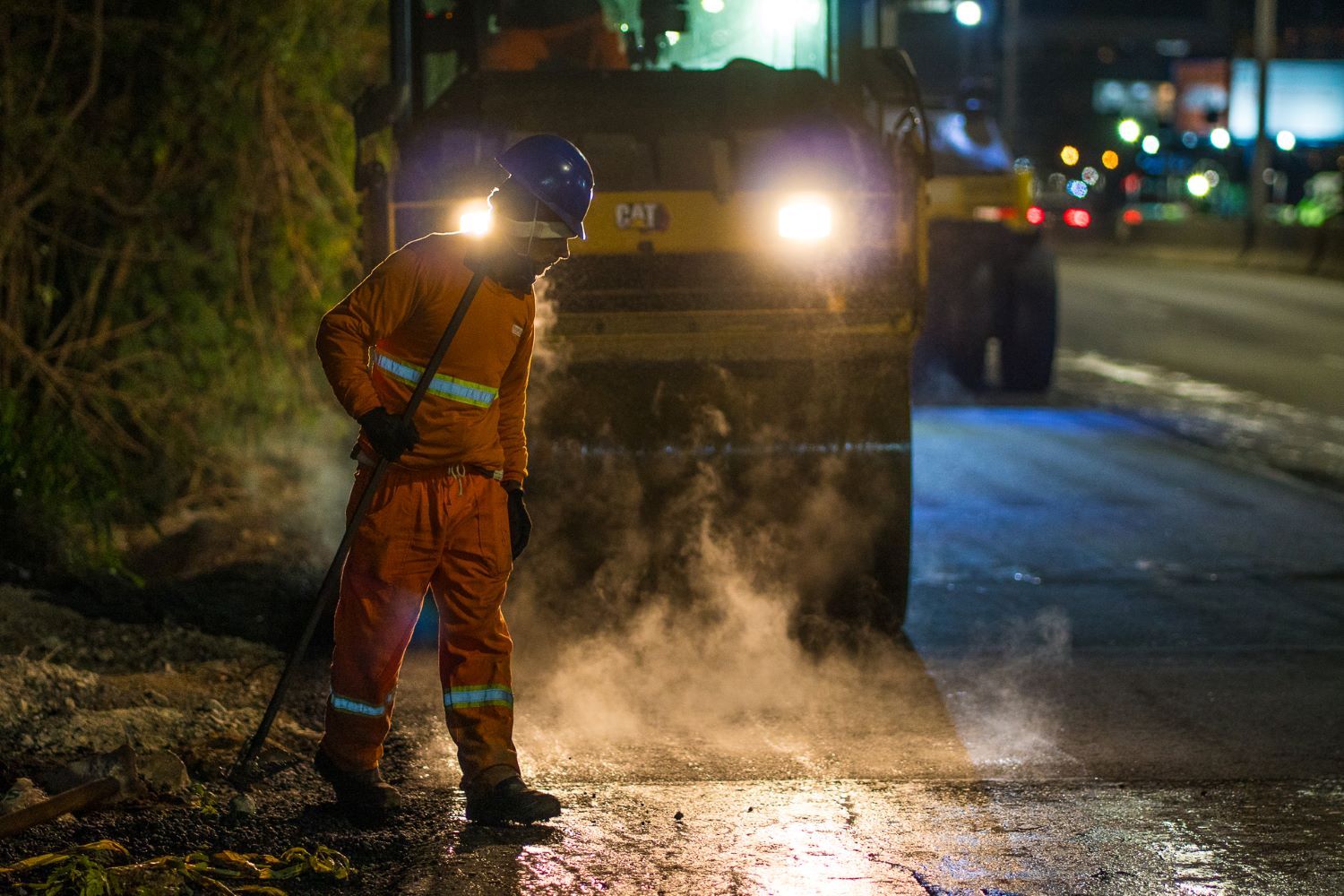 SC-401 tem mudanças no trânsito a partir desta segunda por conta das obras de triplicação