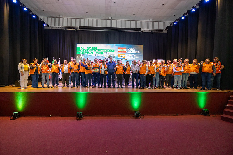 Santa Catarina avança na maior operação contra a estiagem de sua história