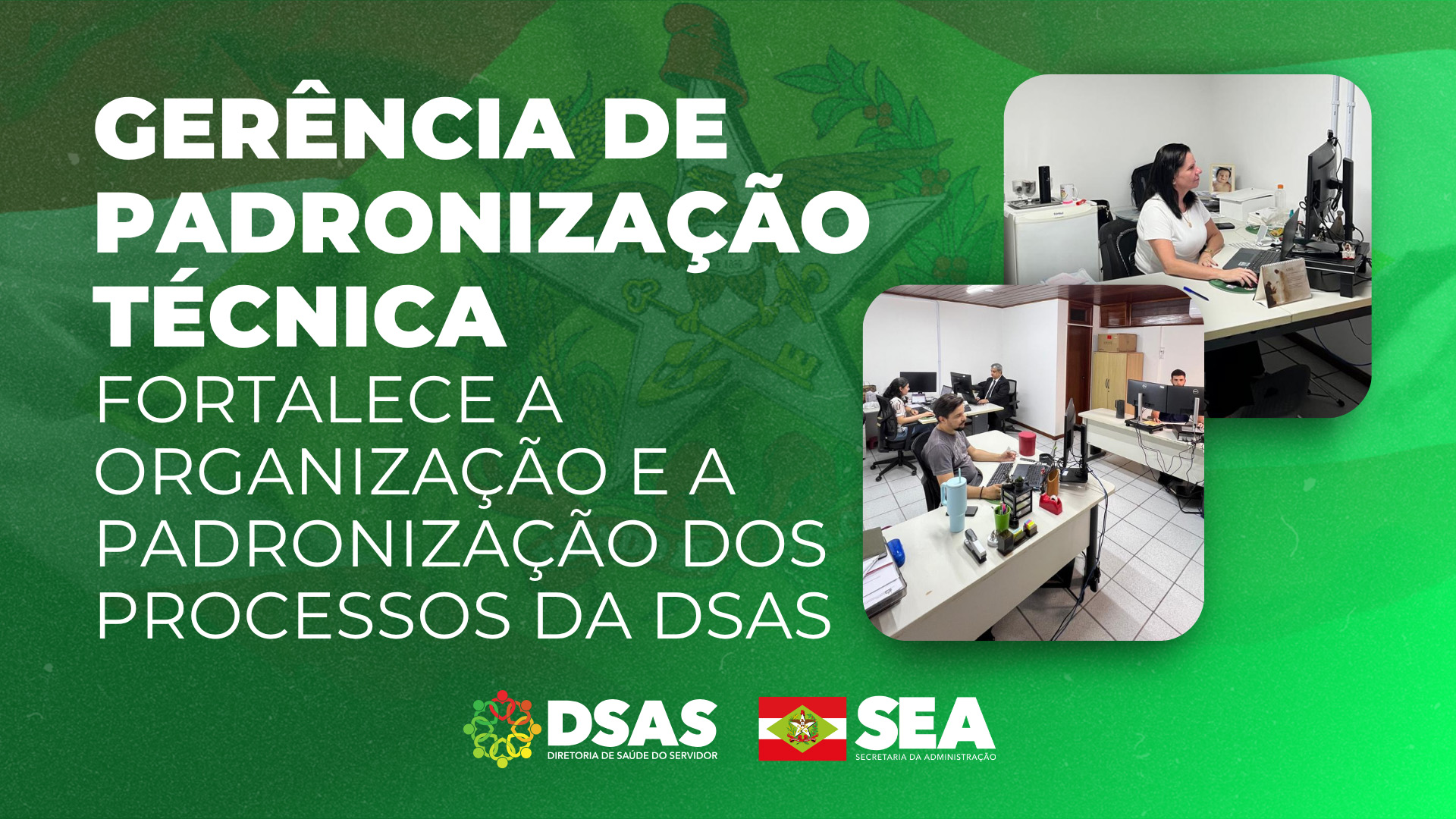 Gerência de Padronização Técnica (GEPAT) fortalece a organização e a padronização dos processos da Diretoria de Saúde do Servidor