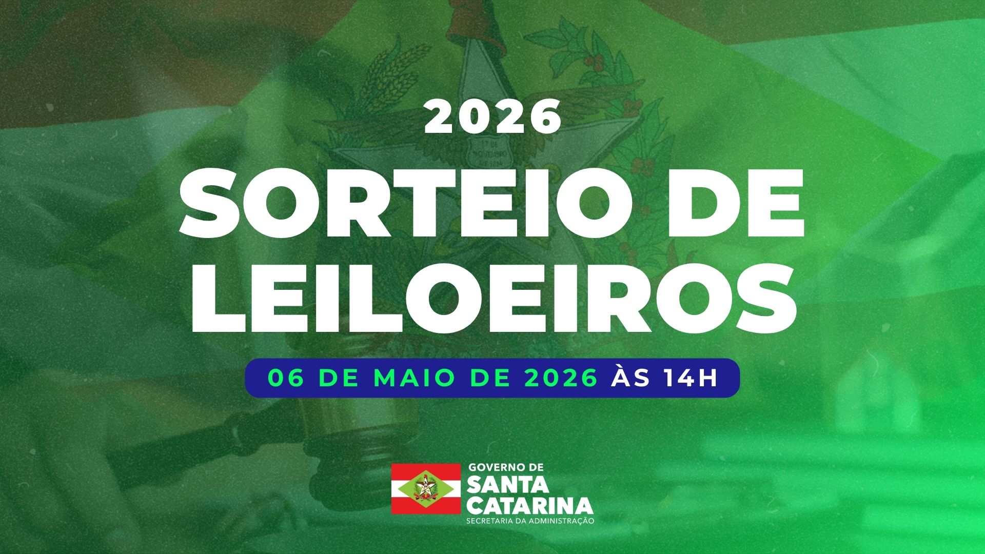 SEA realizou sorteio de leiloeiros para primeiro leilão de bens imóveis de 2026