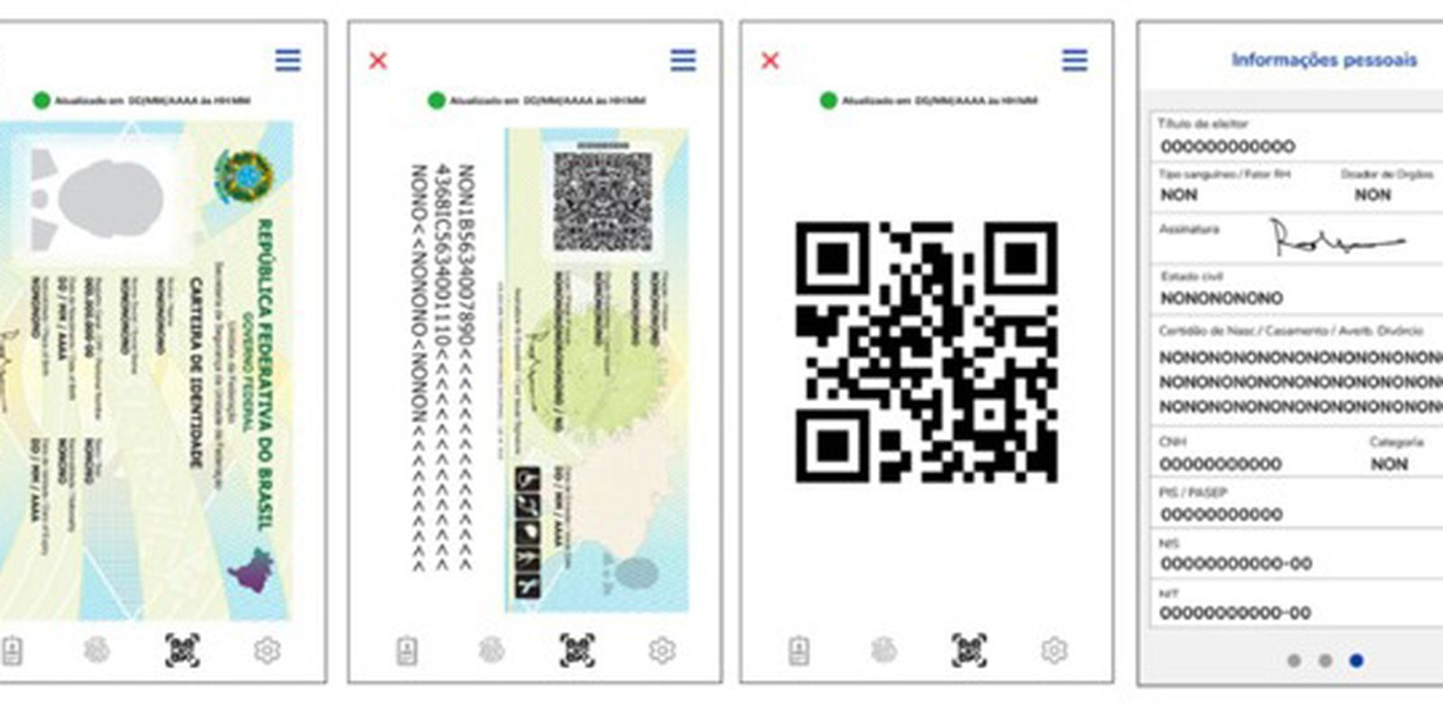 Saiba usar a versão digital da Carteira de Identidade Nacional