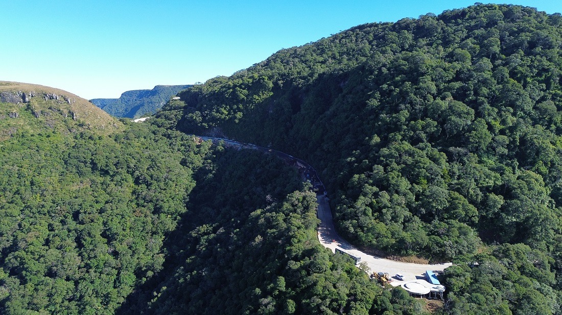 Trânsito na Serra do Faxinal será liberado no sistema Pare e Siga a partir desta terça-feira