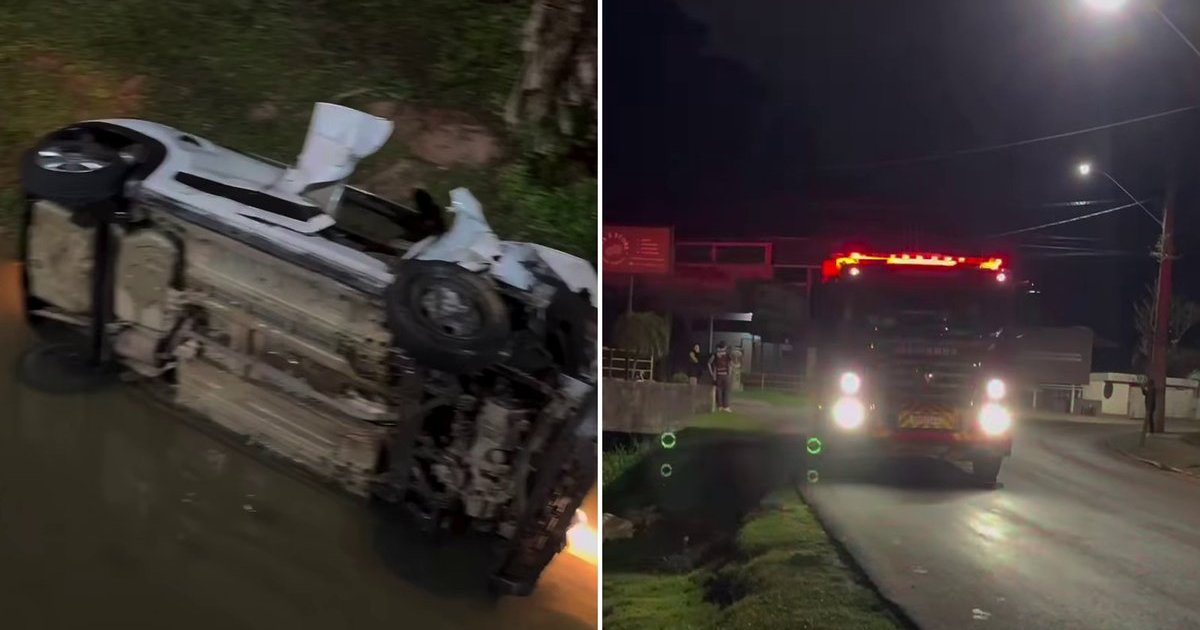 Piloto de 29 anos morre após Saveiro capotar e pegar fogo em prova de arrancada em SC