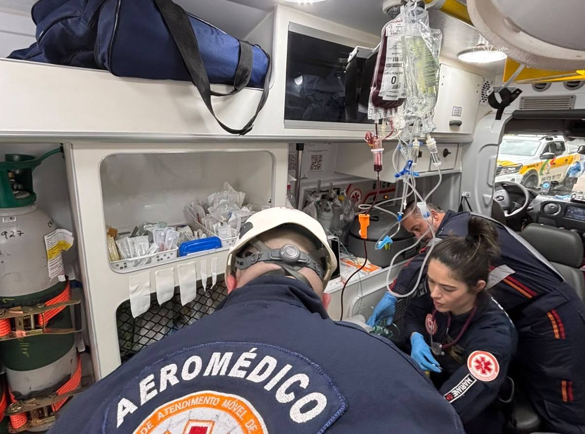 Sangue Total chega a Criciúma e amplia atendimento a pacientes graves no Sul catarinense 